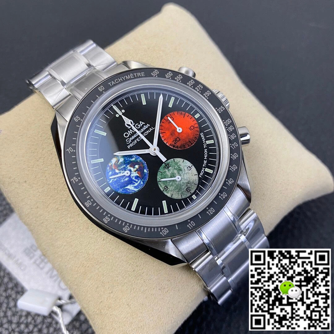 Omega Speedmaster 3577.50.00 OM Factory 1:1 Best Edition Replica Watch Black Bezel